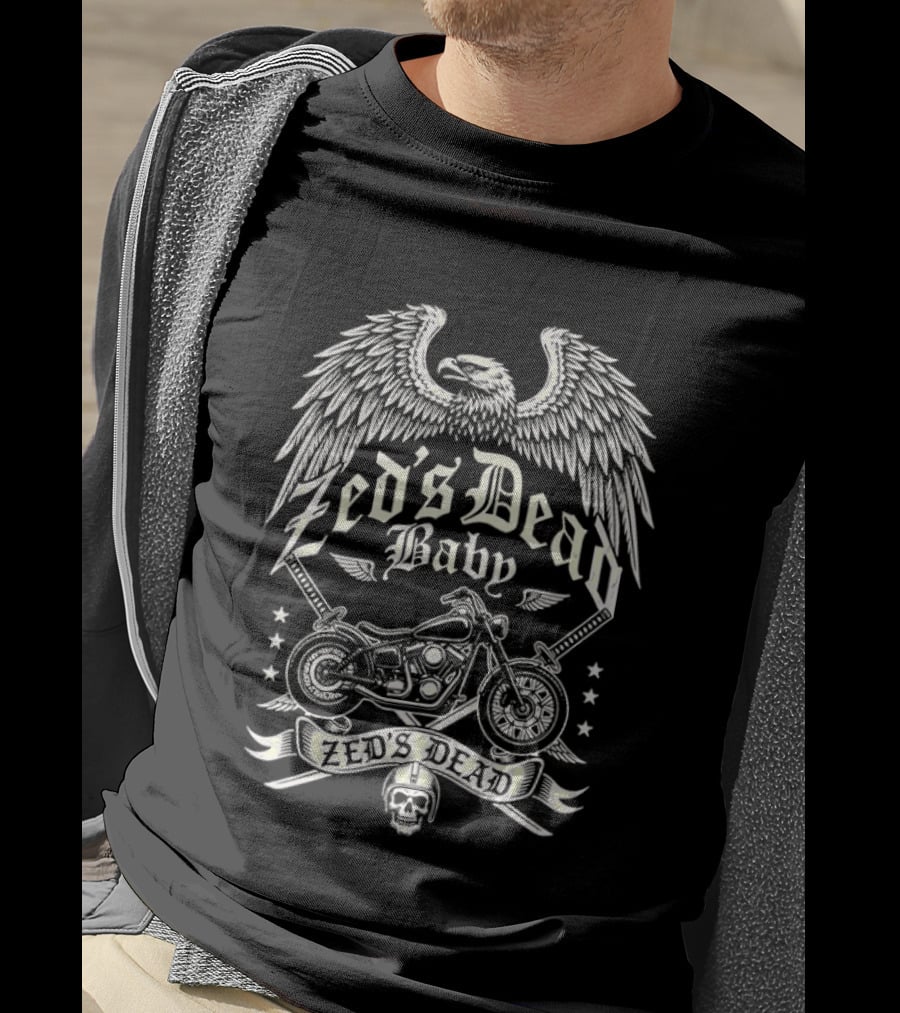 Zed's Dead Baby Motorcycles Eagle T-Shirt