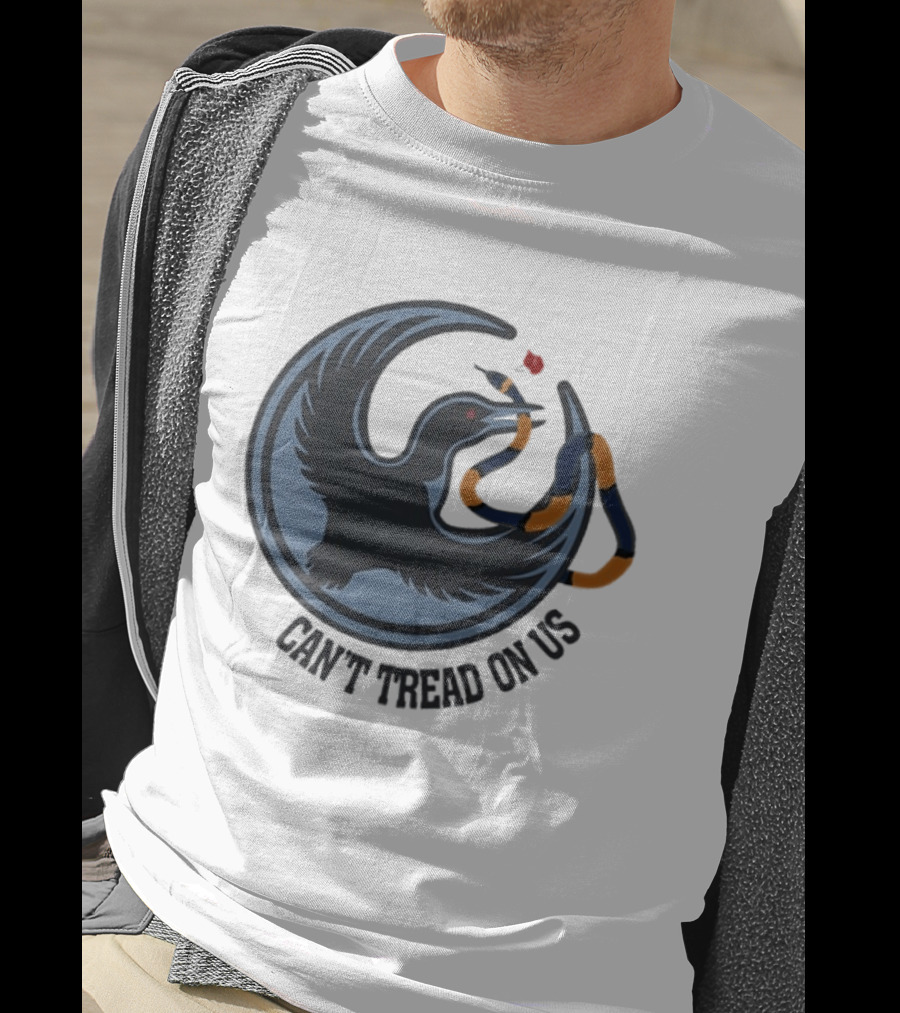 Minnesota Rebel Alliance Can't Tread On Us Bird And Serpent T-Shirt