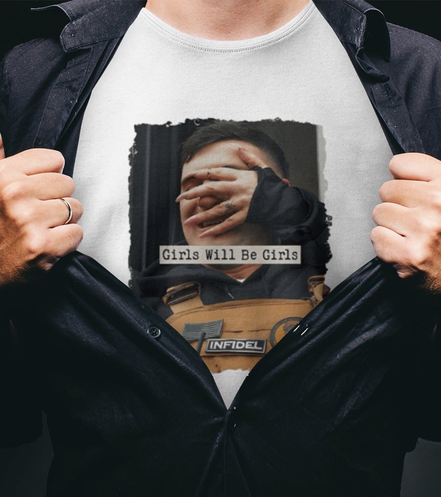 Girls Will Be Girls Infidel Piggy Jake T-Shirt