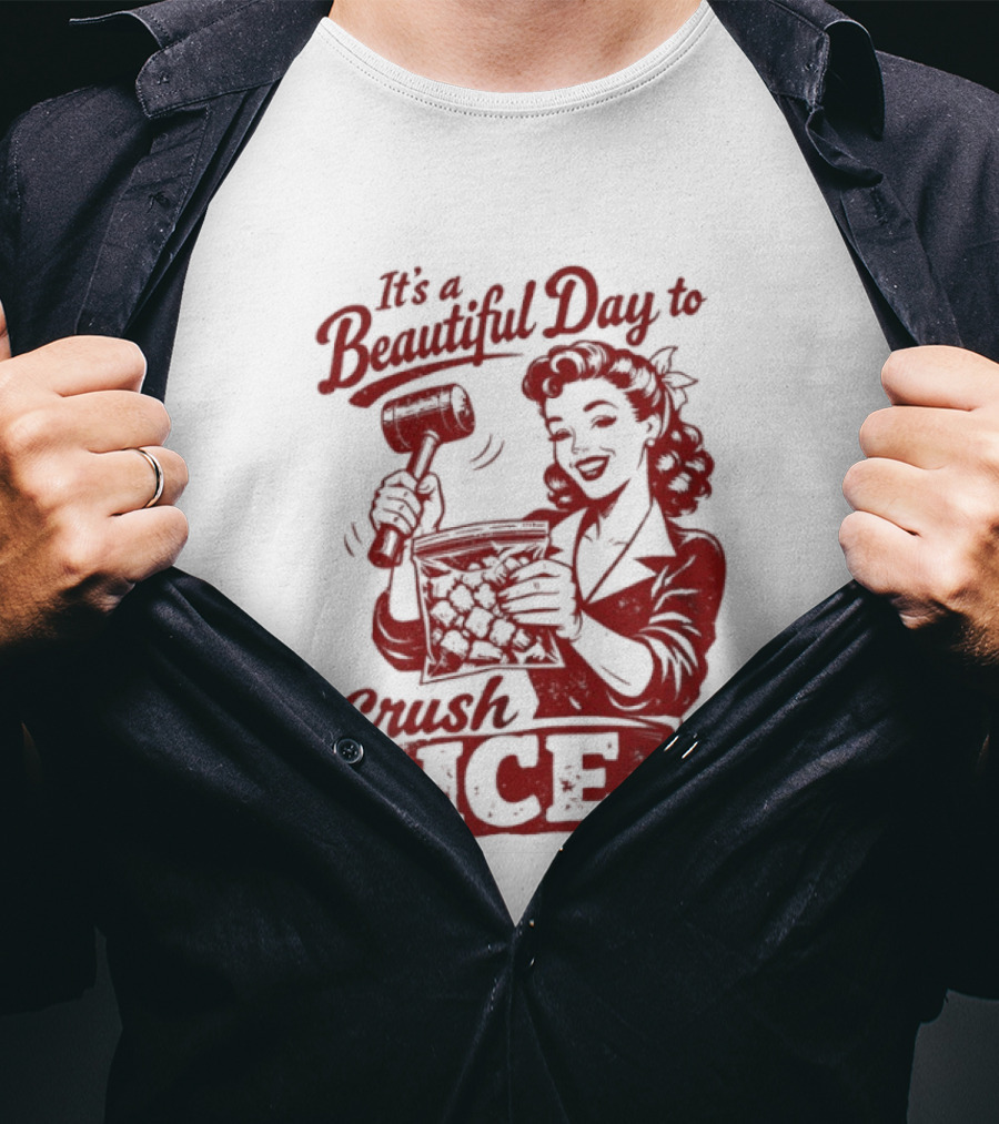 It's A Beautiful Day To Crush Ice T-Shirt