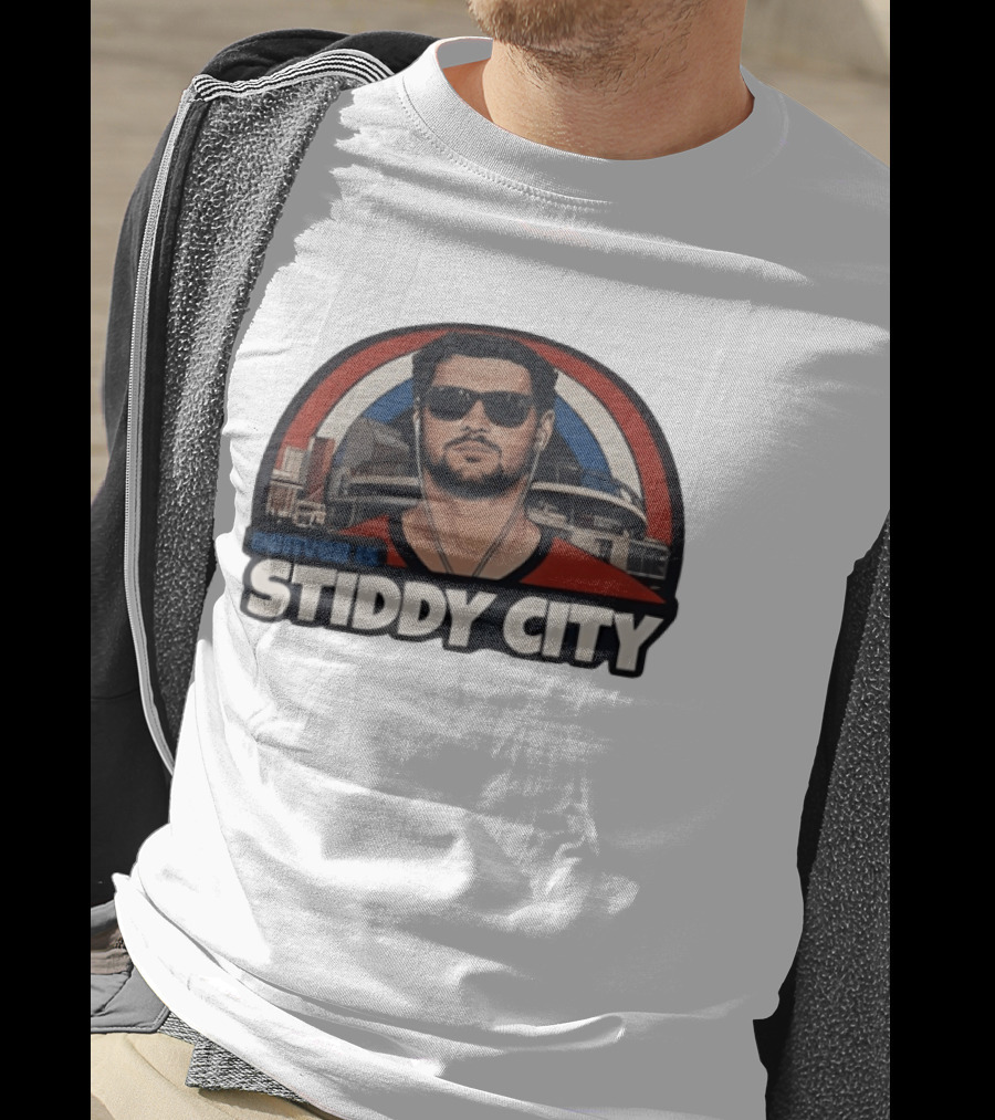 Jarrett Stidham Denver 15 Stiddy City T-Shirt