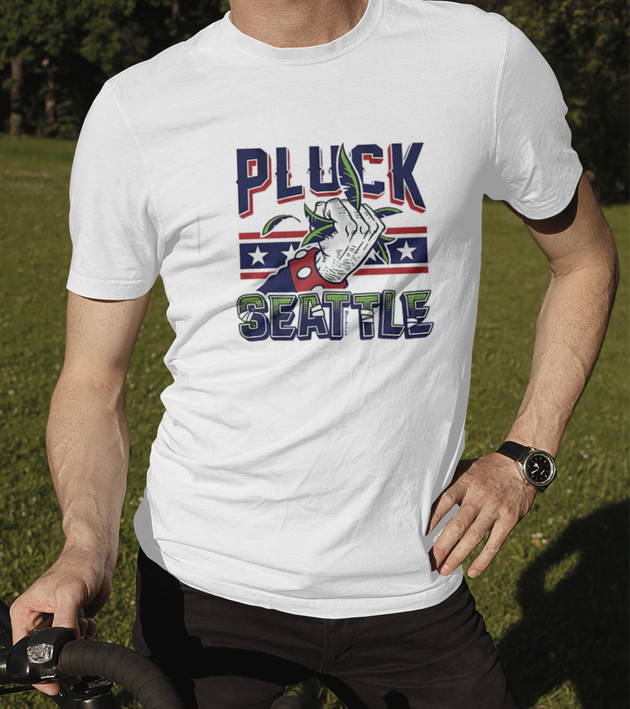 New England Patriots Pluck Seattle Matchup Stars And Stripes T-Shirt