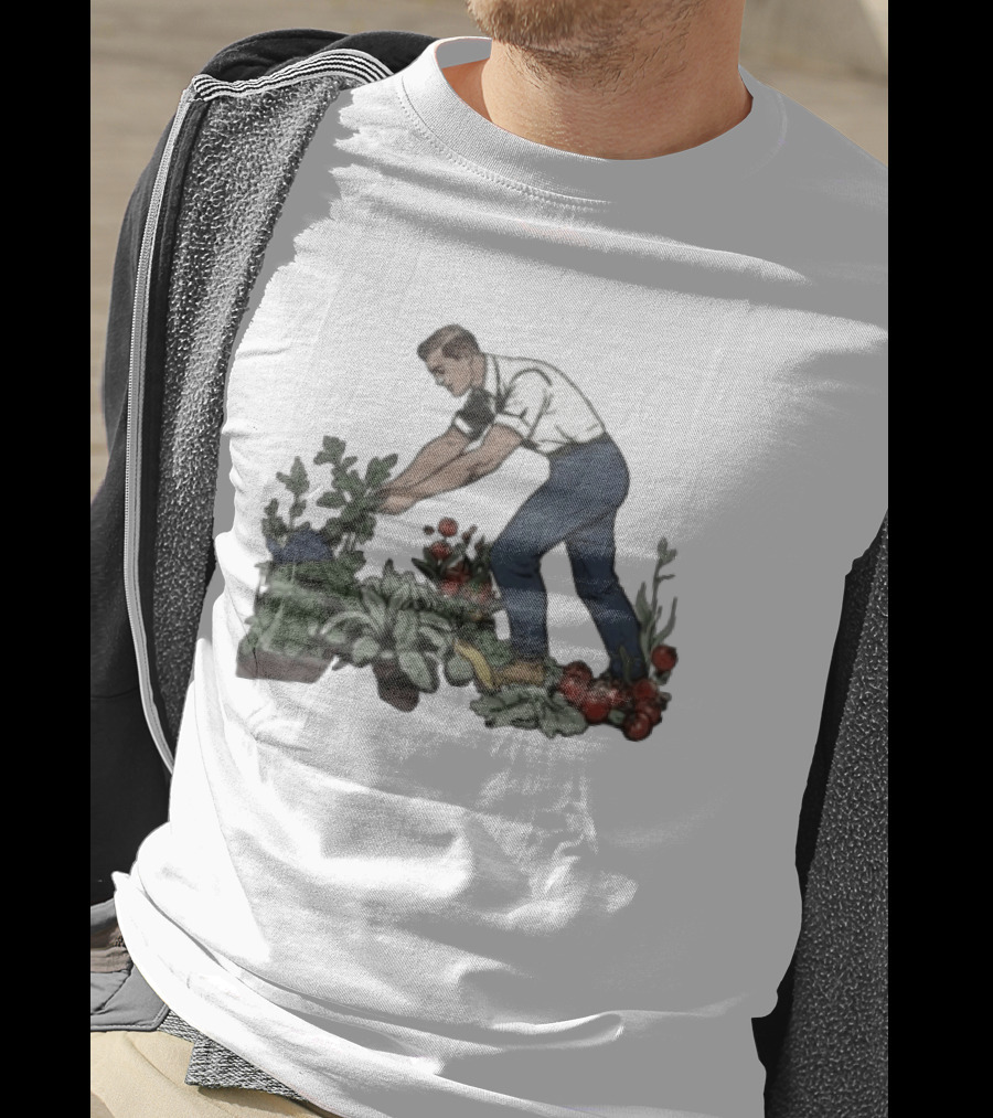 Alexander Skarsgard Gardening Vegetables Scene SNL T-Shirt