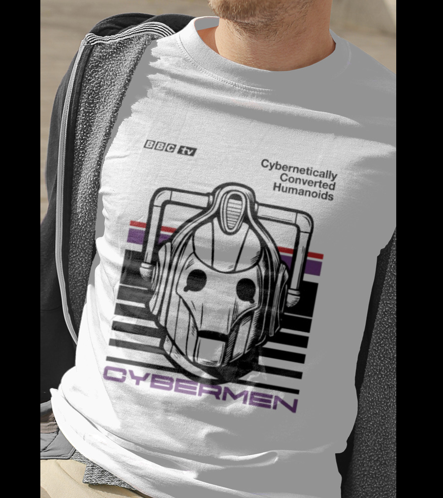 BBC TV Cybermen Cybernetically Converted Humanoids T-Shirt