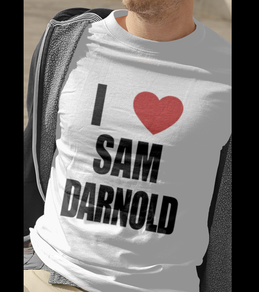 I Love Sam Darnold T-Shirt