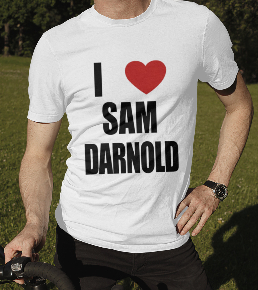 I Love Sam Darnold T-Shirt