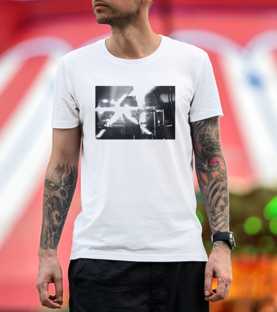 Tom Misch Portland Live Performance Photography Monochrome T-Shirt