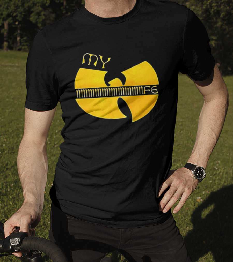 Yellow Wu Tang Clan My Life Symbolic Tribute Collaboration T-Shirt