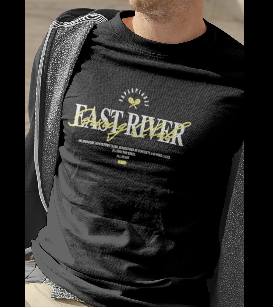 Paper Planes East River Tennis Club New York T-Shirt