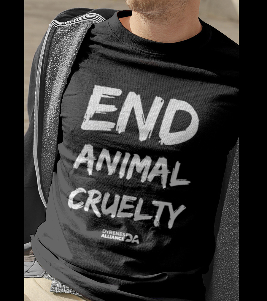 End Animal Cruelty John Oberg Mission DXEA T-Shirt