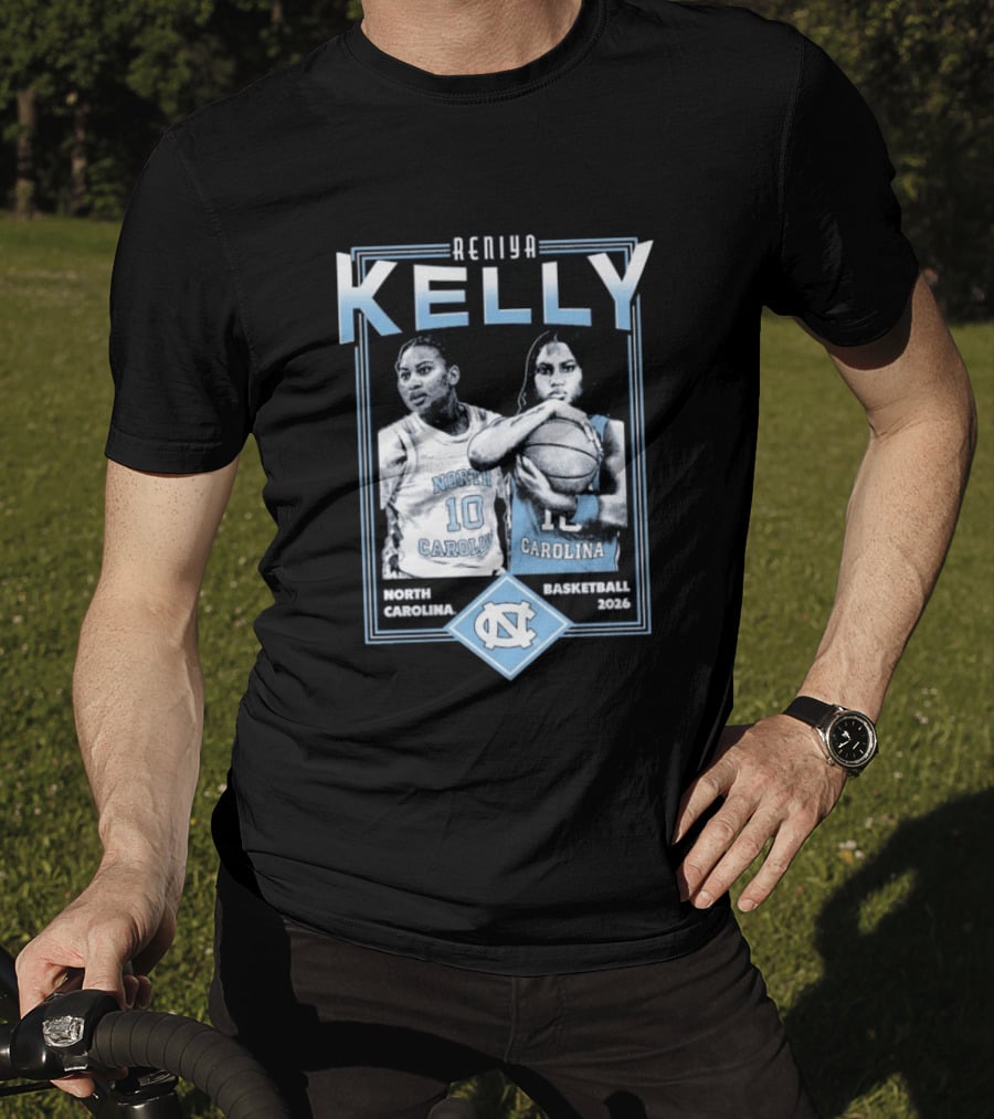 Reniya Kelly UNC North Carolina Tar Heels Basketball 2026 T-Shirt