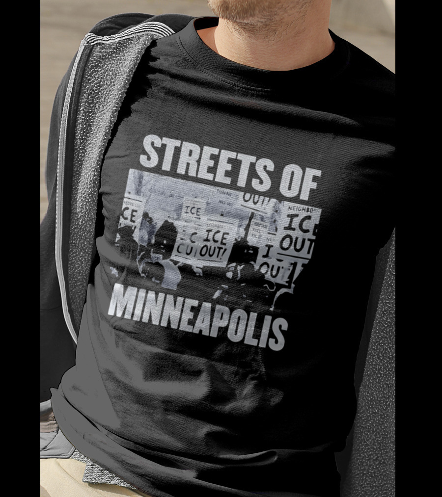 Streets Of Minneapolis Neighbors Say Ice Out T-Shirt