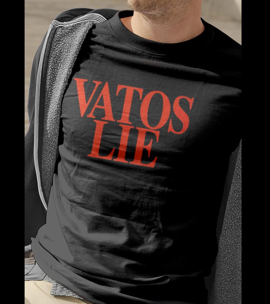 Vatos Lie Bold Red T-Shirt