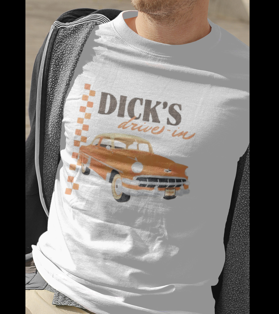 Dick's Drive In Vintage Car T-Shirt