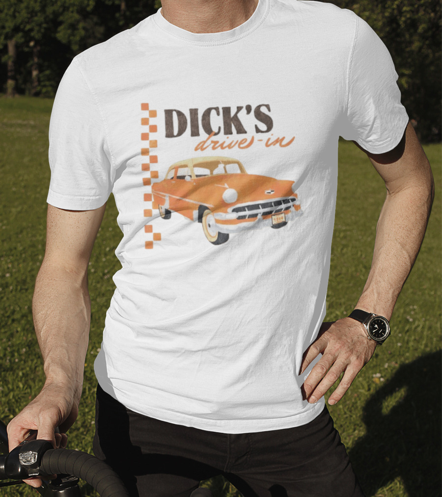 Dick's Drive In Vintage Car T-Shirt
