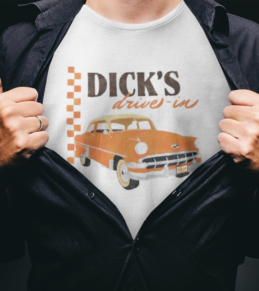 Dick's Drive In Vintage Car T-Shirt