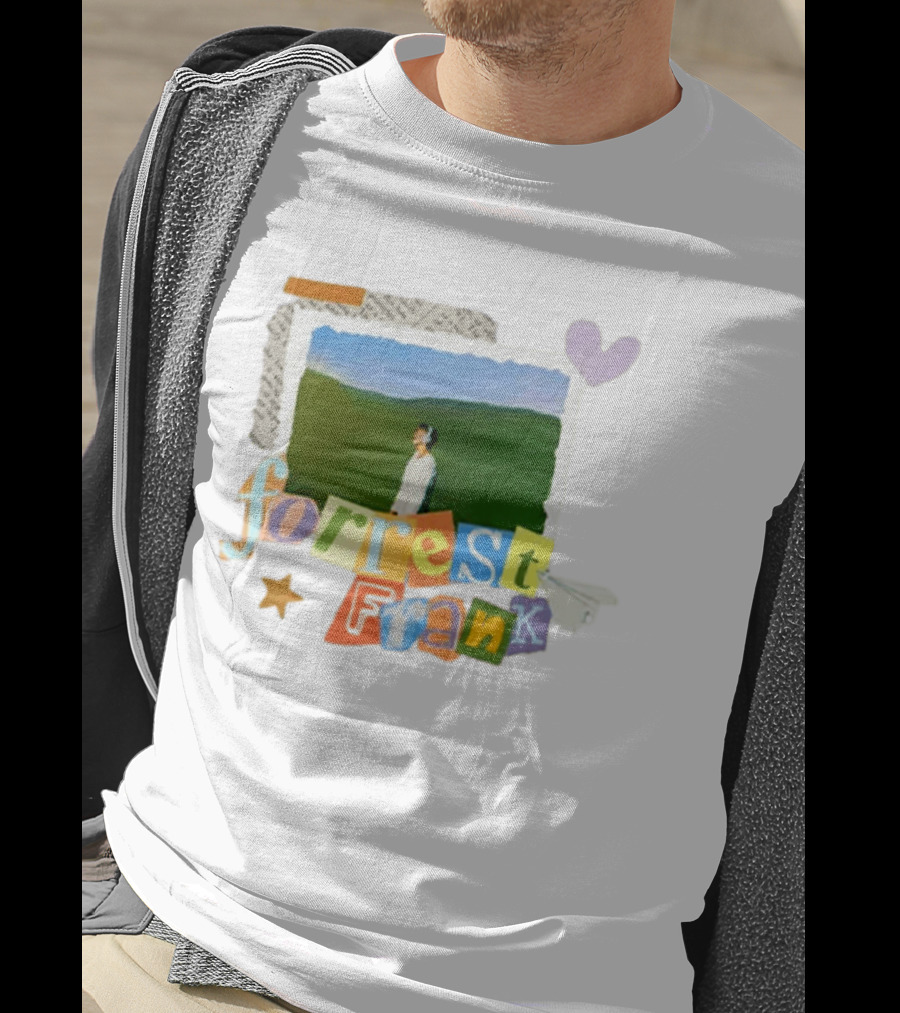 Forrest Frank Collage Style Pastel Colors With Nature T-Shirt