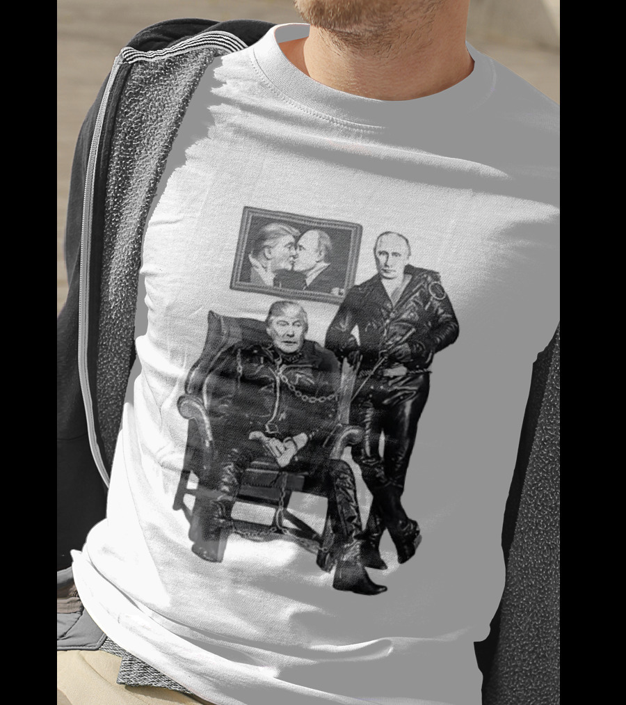 Ridley Heeter Trump Putin Chain And Leather Meme T-Shirt