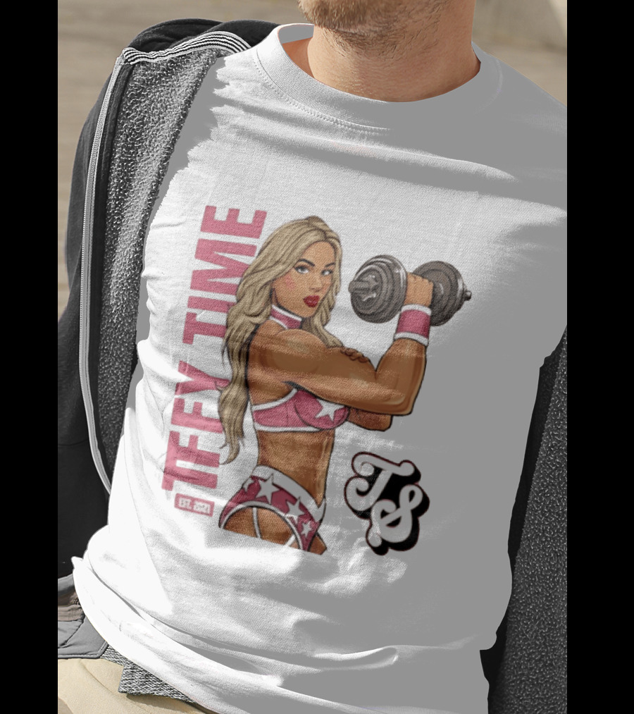 Tiffy Time Tiffany Stratton TS EST 2021 Stars Fitness T-Shirt