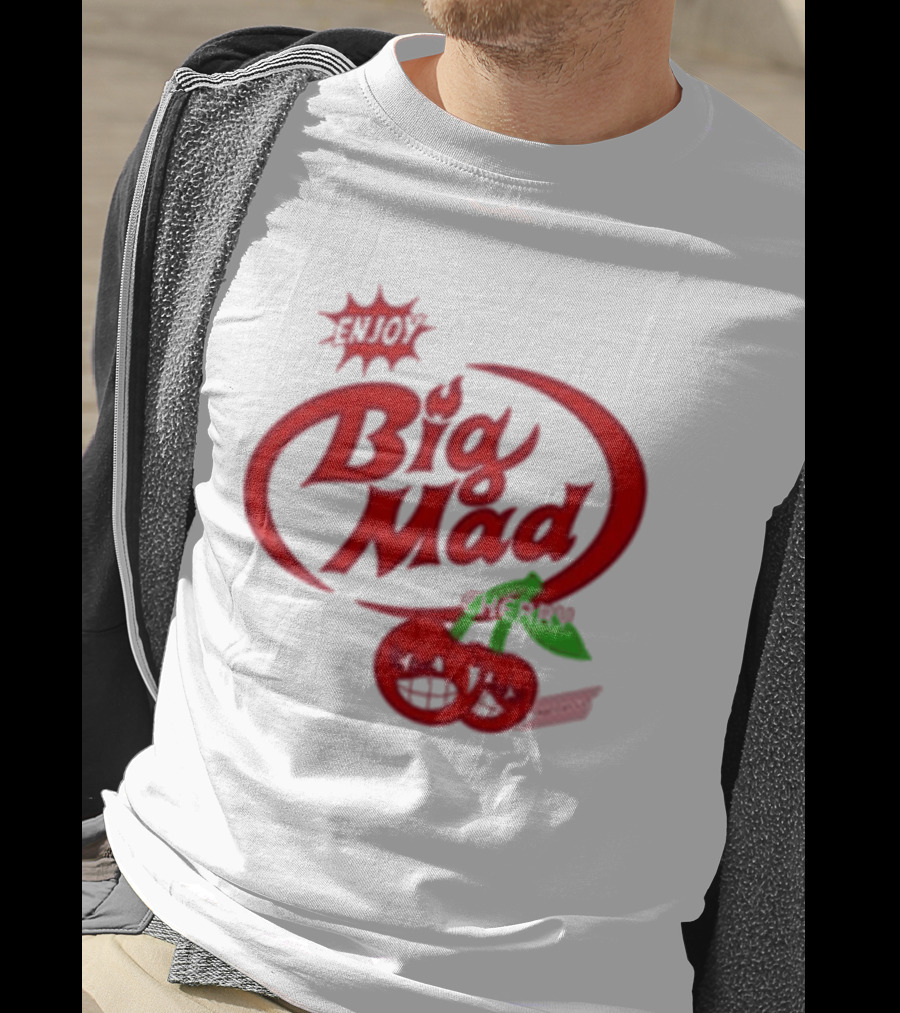 Transviolet Big Mad Cherry Enjoy T-Shirt