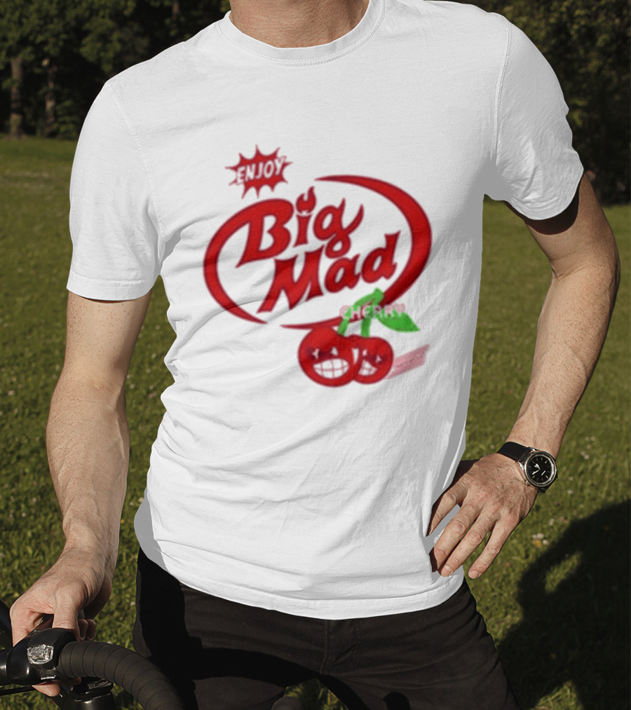 Transviolet Big Mad Cherry Enjoy T-Shirt