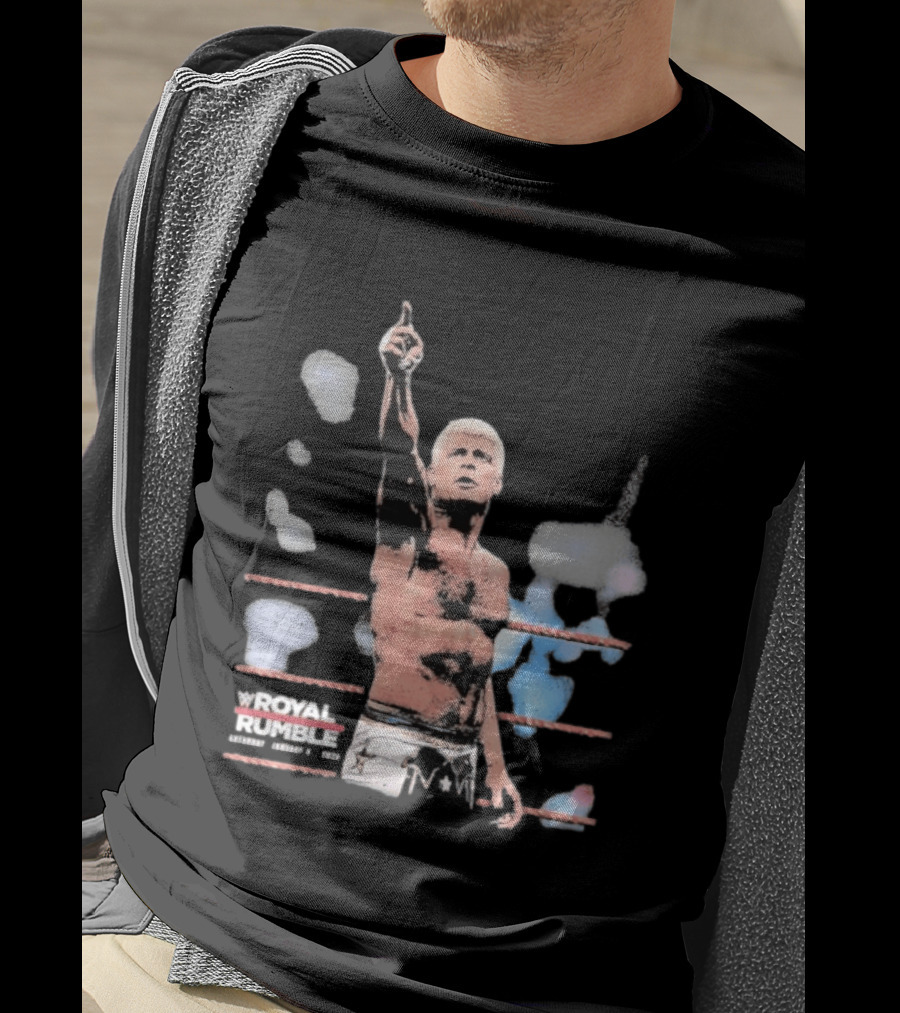 Cody Rhodes WWE Royal Rumble Wrestling Event 2024 T-Shirt
