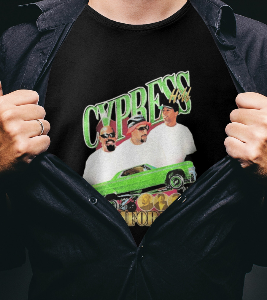 Cypress Hill California Lowrider Urban Style Hip Hop T-Shirt