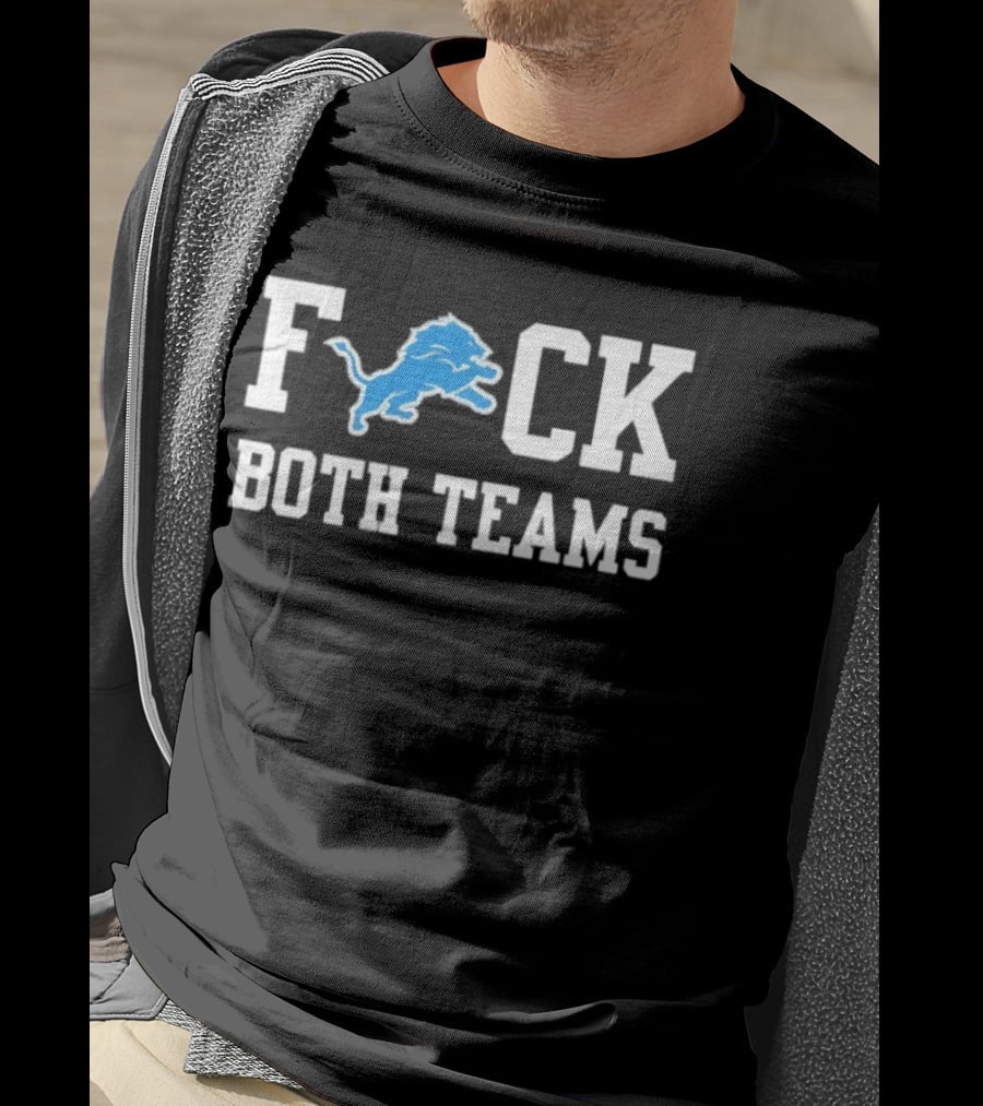 Detroit Lions Football Explicit Rivalry T-Shirt