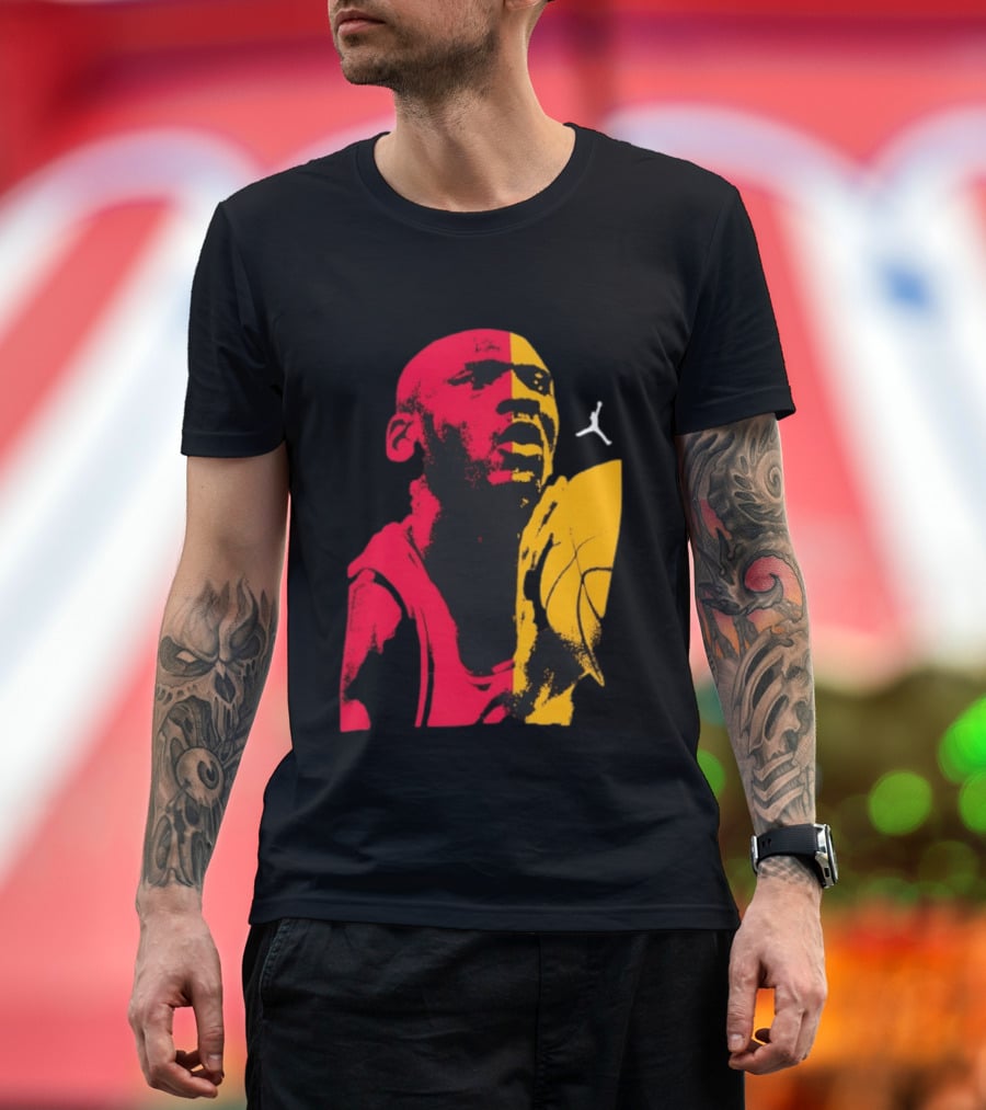Michael Jordan 1985 Chicago Bulls Retro Basketball Legend T-Shirt