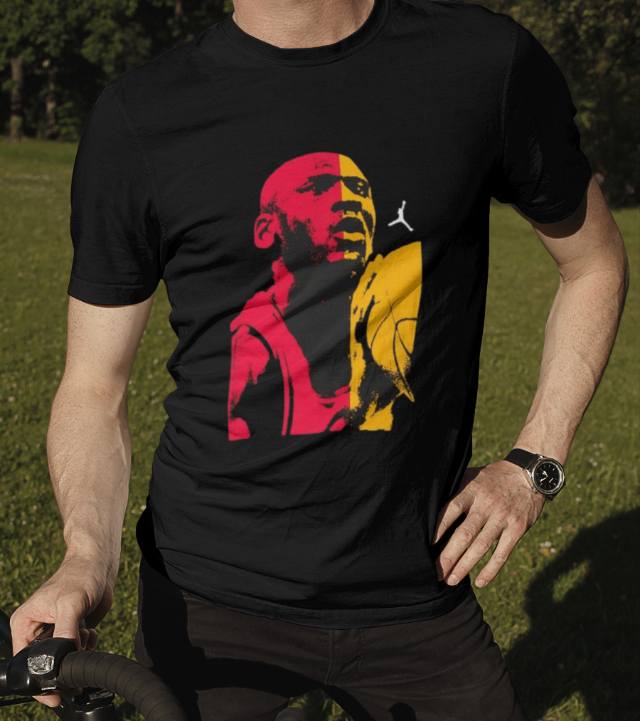Michael Jordan 1985 Chicago Bulls Retro Basketball Legend T-Shirt