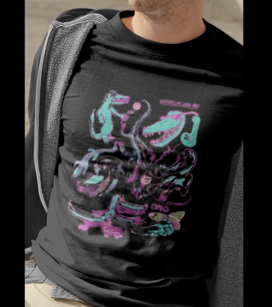 Gators We Have Met Colorful Artistic Compilation T-Shirt