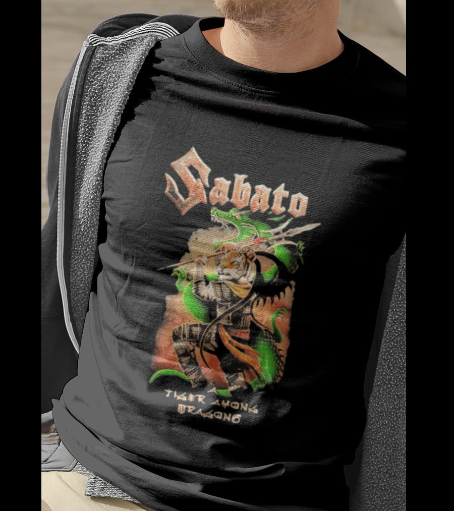 Sabaton The Flying General Tiger Dragon Epic Battle T-Shirt