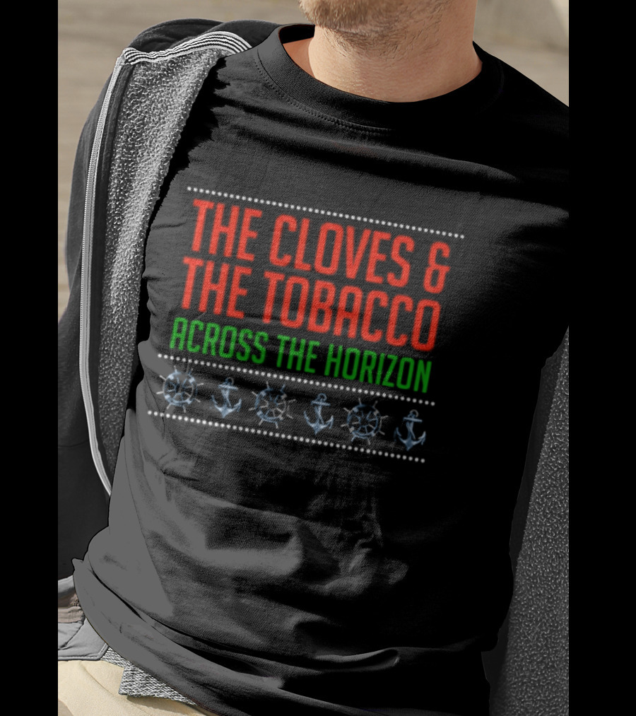 The Cloves & The Tobacco Across The Horizon Anchors T-Shirt