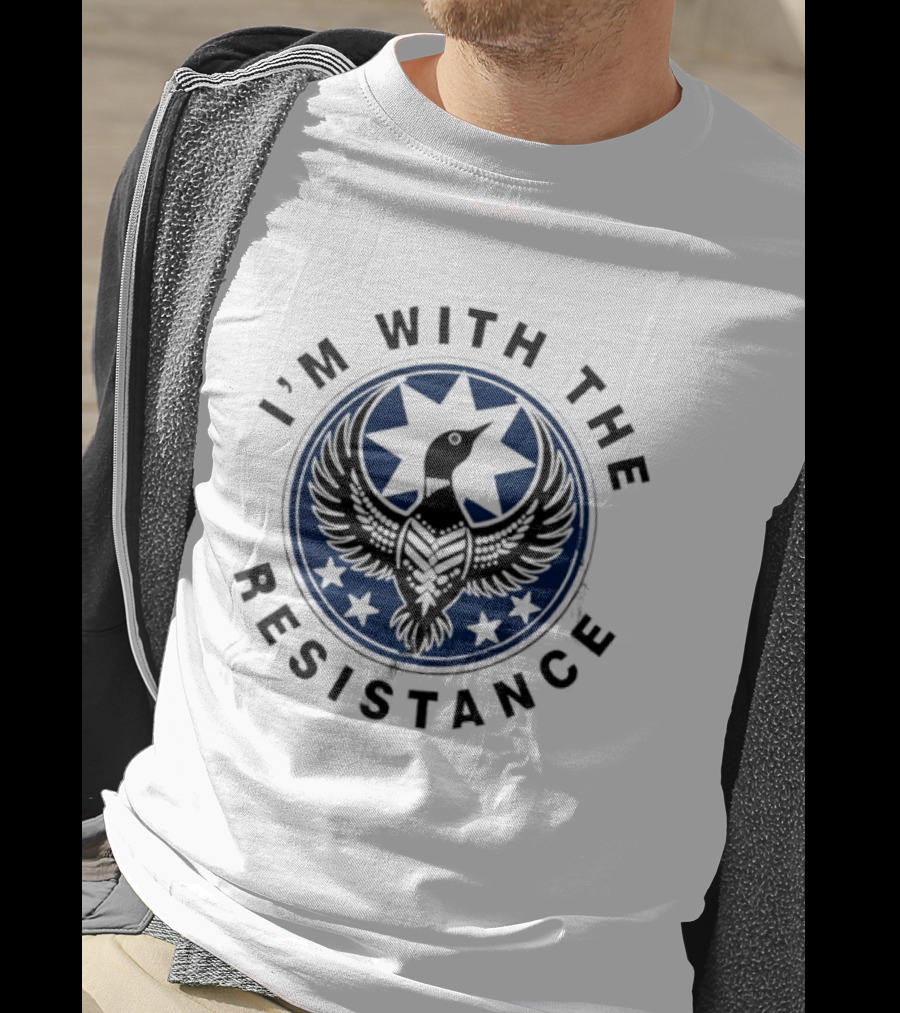 I'm With The Resistance Starbird Rebel Alliance Crest T-Shirt