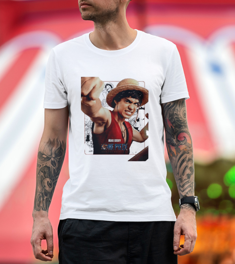 Iñaki Godoy As Monkey D. Luffy One Piece Live Action Into The Grand Line T-Shirt
