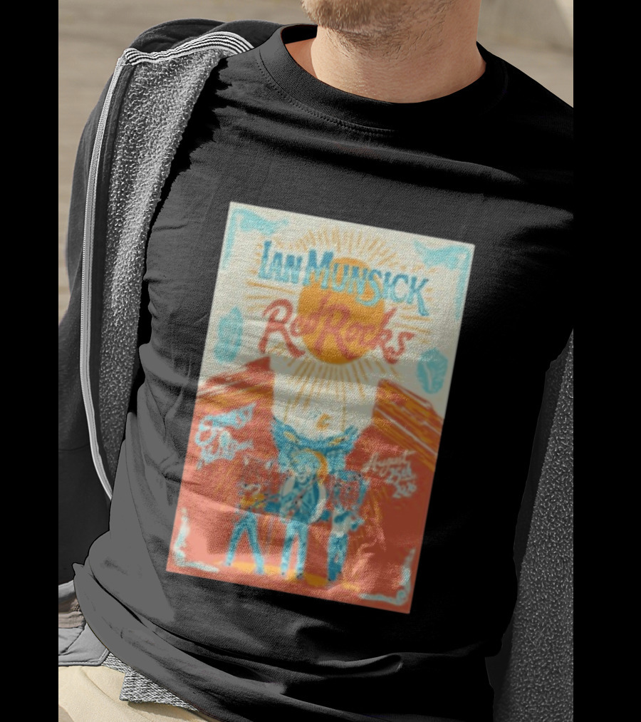 Ian Munsick Red Rocks Morrison Colorado August 25 2026 Concert Event T-Shirt