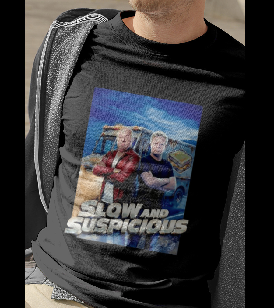 Slow And Suspicious Food Truck Crossover Duo T-Shirt