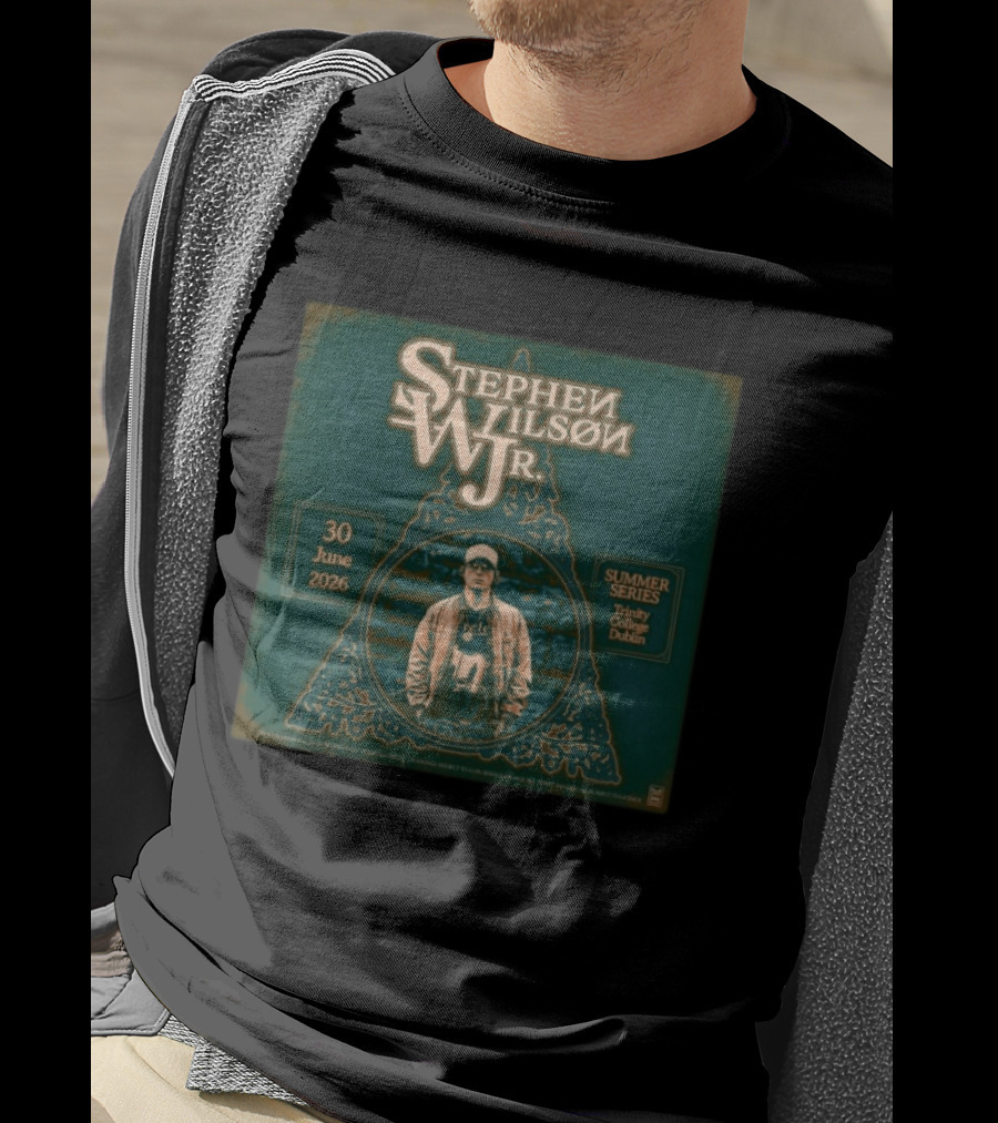 Stephen Wilson Jr. Summer Series June 30 2026 Trinity College Dublin T-Shirt