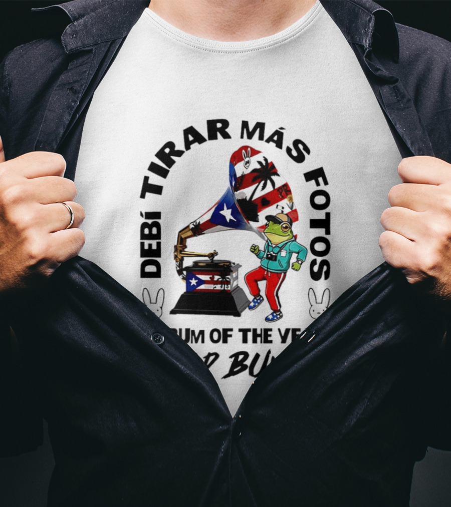 Debí Tirar Más Fotos Album Of The Year Bad Bunny T-Shirt