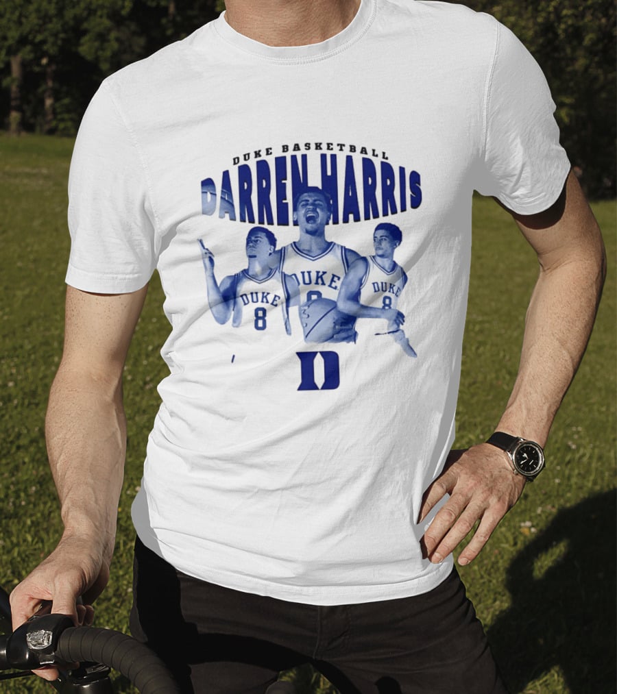 Duke Basketball Darren Harris 8 T-Shirt