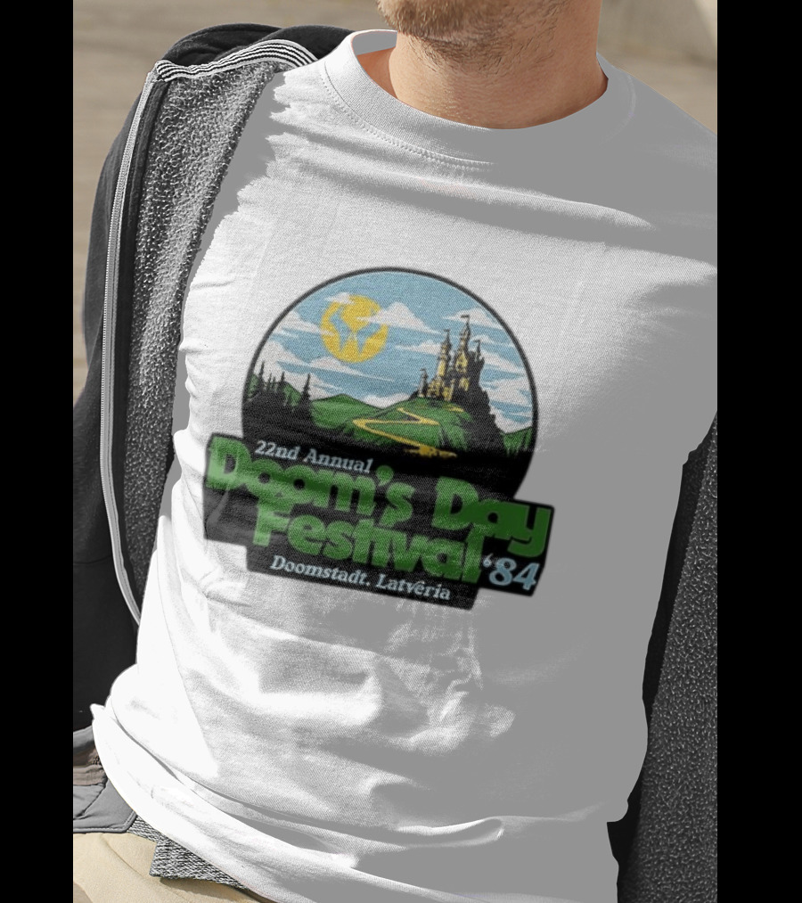 22nd Annual Doom's Day Festival '84 Doomstadt Latveria Event T-Shirt