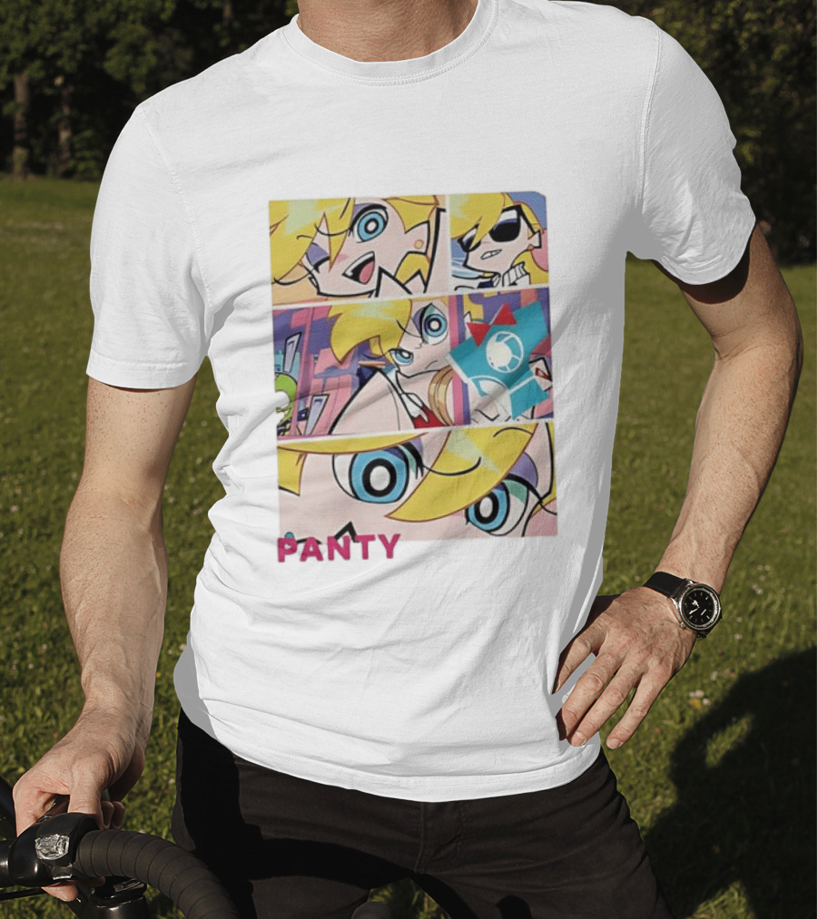 Panty Anarchy Anime Series Panty & Stocking With Garterbelt Visual Compilation T-Shirt