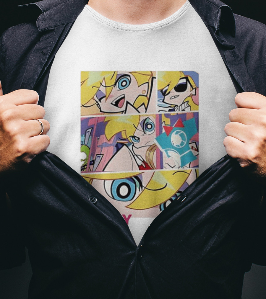 Panty Anarchy Anime Series Panty & Stocking With Garterbelt Visual Compilation T-Shirt