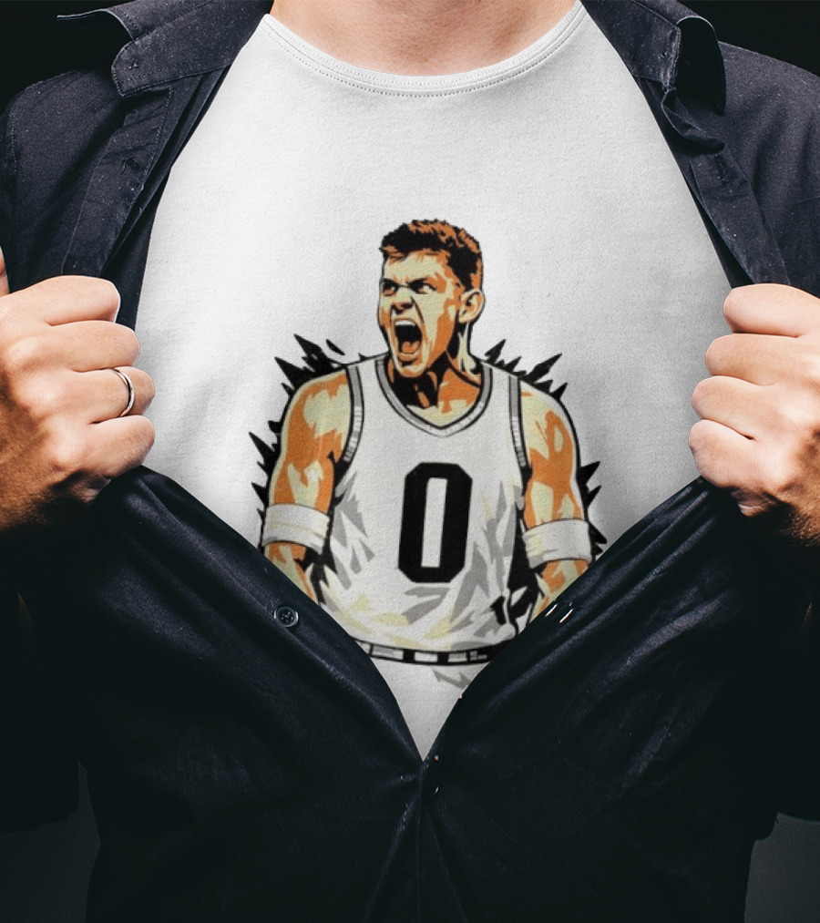 Jeremy Sochan San Antonio Spurs Number 0 Basketball Player T-Shirt