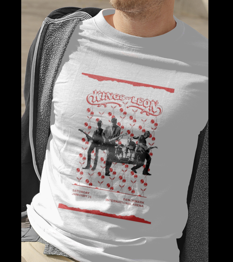 Kings Of Leon Concert Tampa Florida January 31 2026 T-Shirt