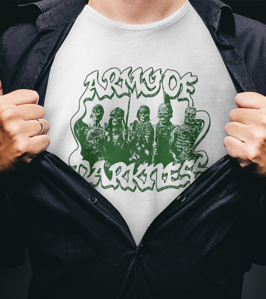 Raimi Army Of Darkness Skeleton Bundle T-Shirt