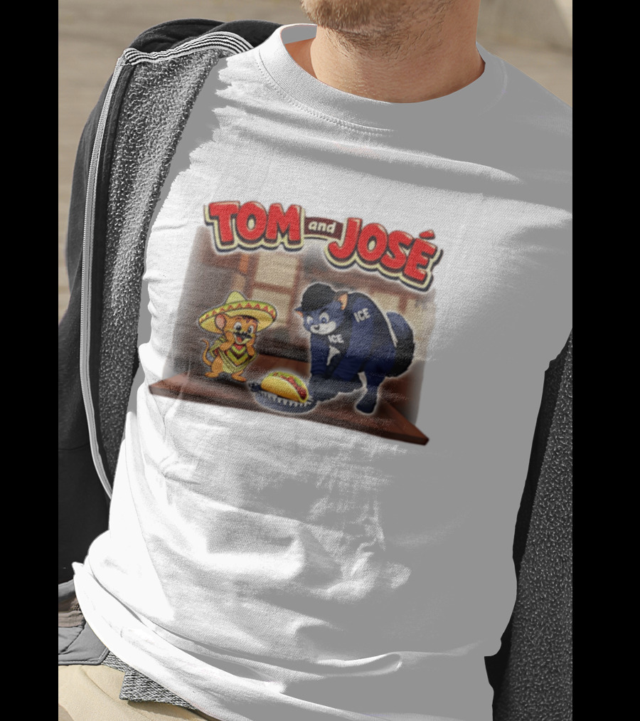 Tom And José Taco Humor Ice T-Shirt