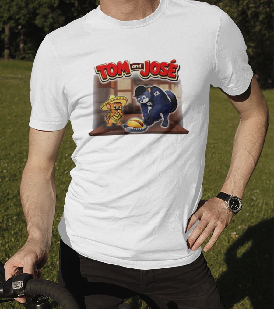 Tom And José Taco Humor Ice T-Shirt