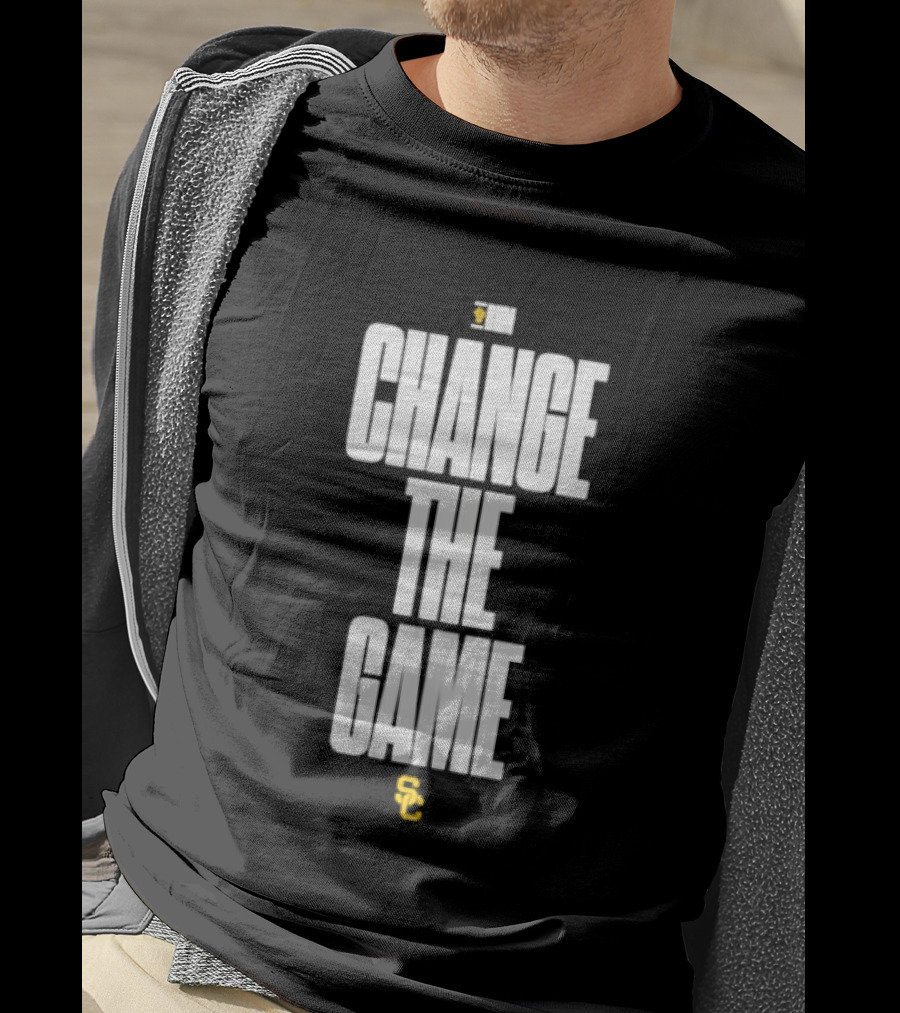 BHM Black History Month Change The Game USC Athletics T-Shirt