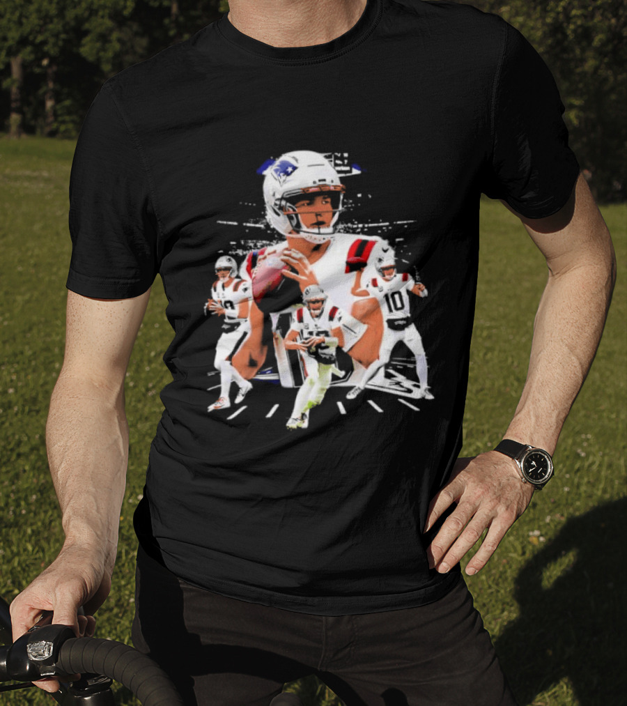 Drake Maye 2026 Highlights Football Quarterback Moments T-Shirt